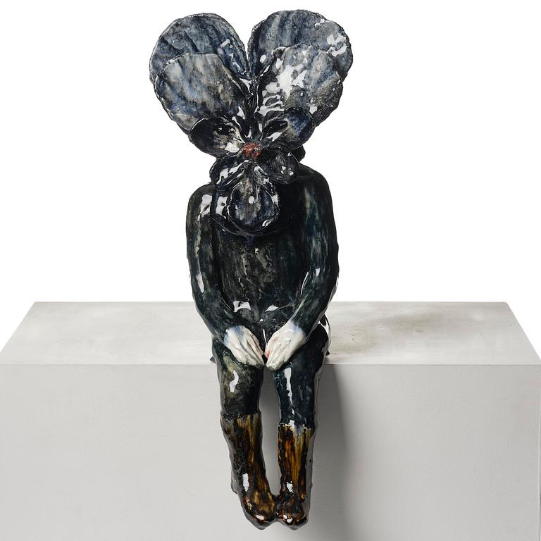 Klara Kristalova, "Seated Flower".