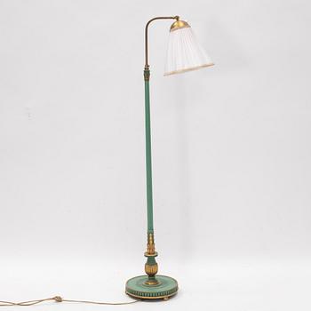 Golvlampa, 1900-talets början.