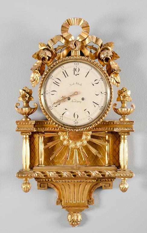 VÄGGPENDYL, gustviansk stil, 1900-talets första hälft.