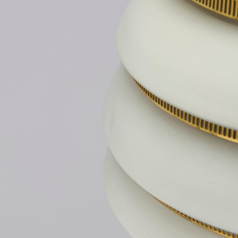Alvar Aalto, a pendant lamp A332, 'Beehive' for Valaistustyö.