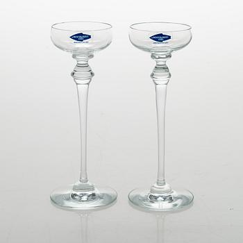 Likörglas, 12 st, Nuutajärvi, Notsjö 1900-talets slut.