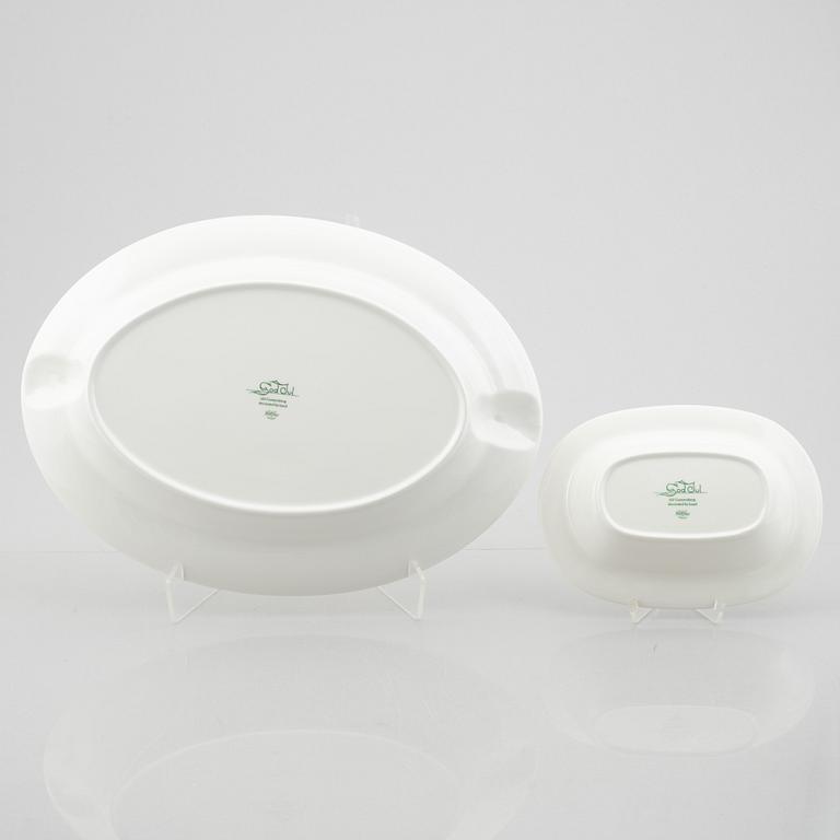 Julservis, 62 delar, porslin, "God Jul", Rörstrand/old Gustavsberg.