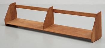 653. A Hans Wegner oak shelf.