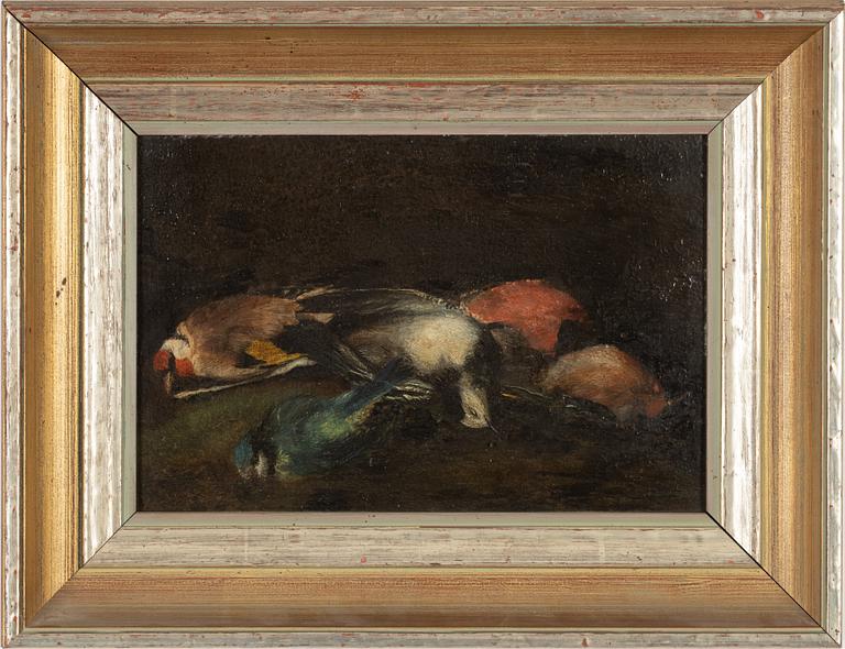 Dutch shool, 19th Century, oil on paper-panel.
