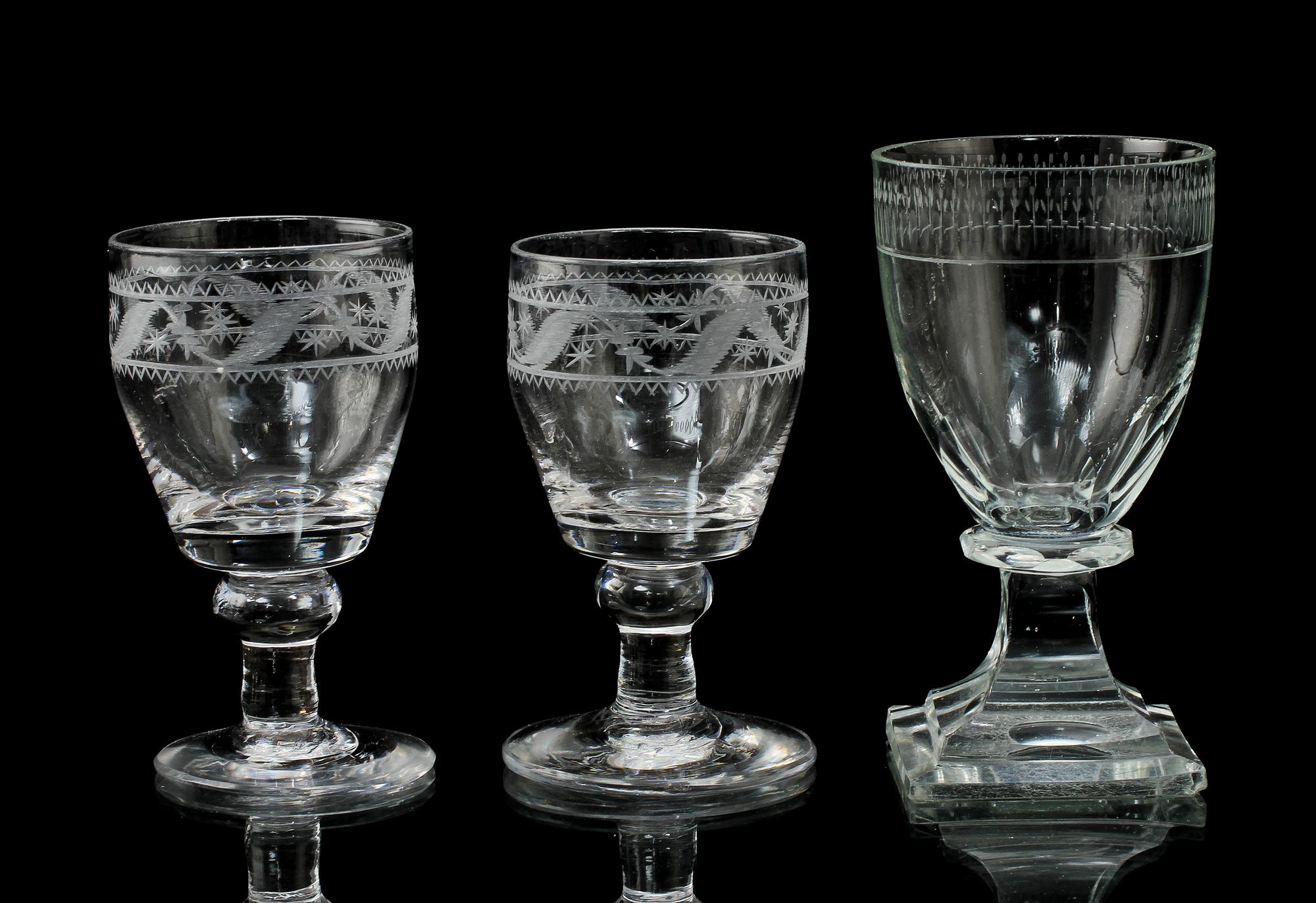 PARTI GLAS, 8 st, 1800-tal.