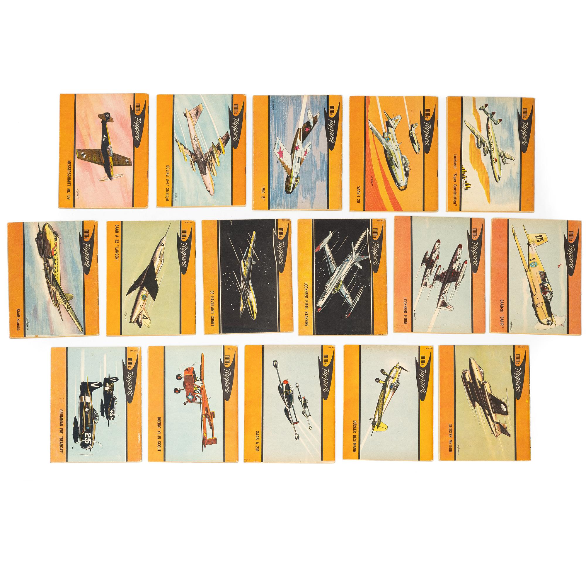 Comic books, 16, “Mysteriemagasinet”, 1954–1955.