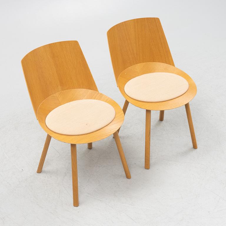 Stefan Diez, chairs, 5 pcs, "E15 Houdini", reportedly purchased in 2012.