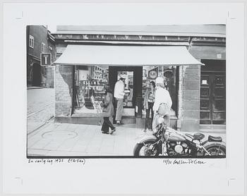 Carl Johan De Geer, photo, signed 10/30.