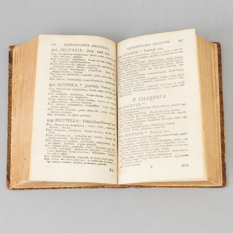 A BOOK, Carl von Linné, Stockholm, 1764.