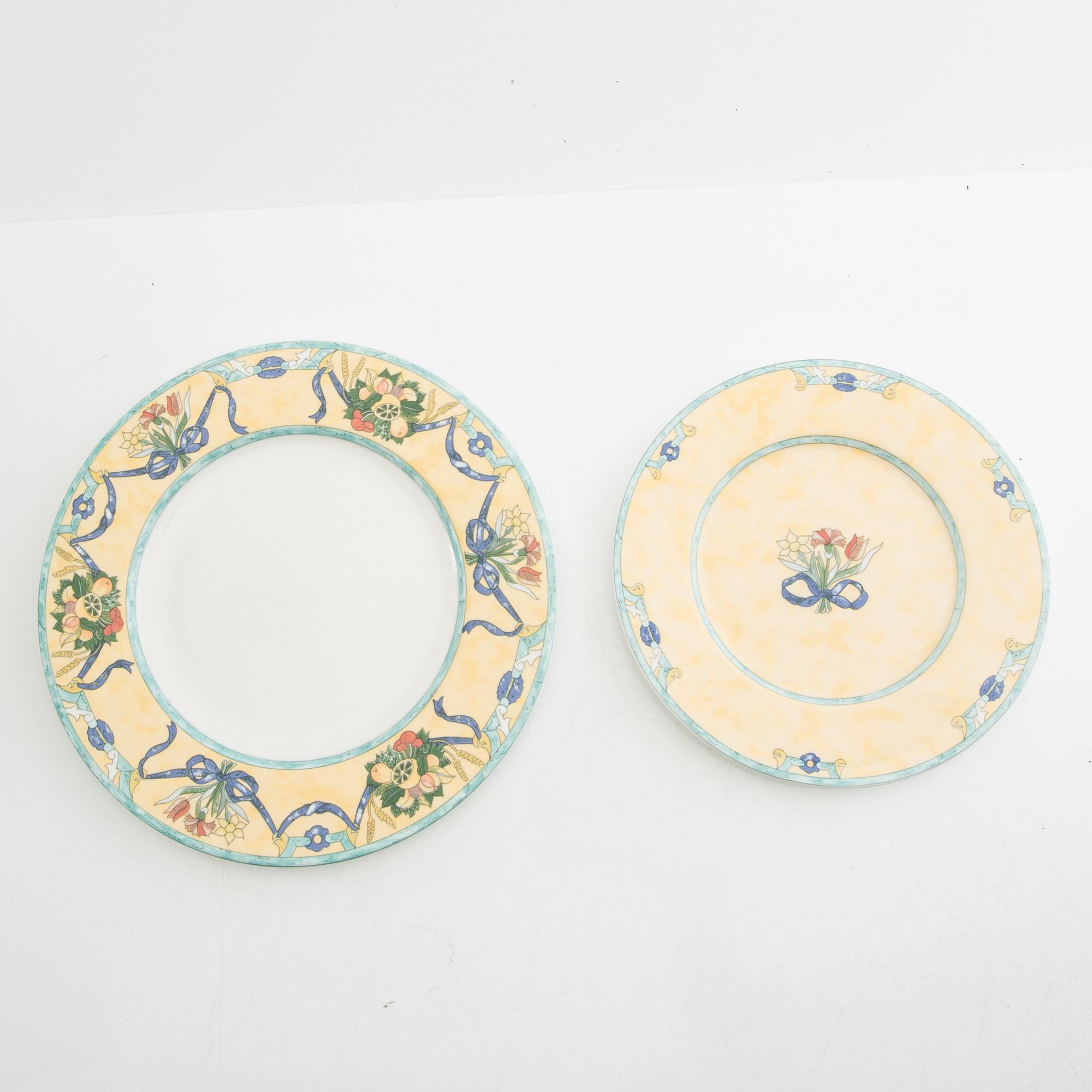 Service 76 pcs "Castellina" Villeroy & Boch/Cittá & Campagna, Germany late 20th century.