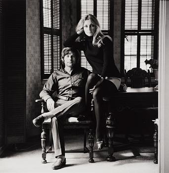 202. Terry O'Neill, "Roman Polanski and Sharon Tate", 1968.