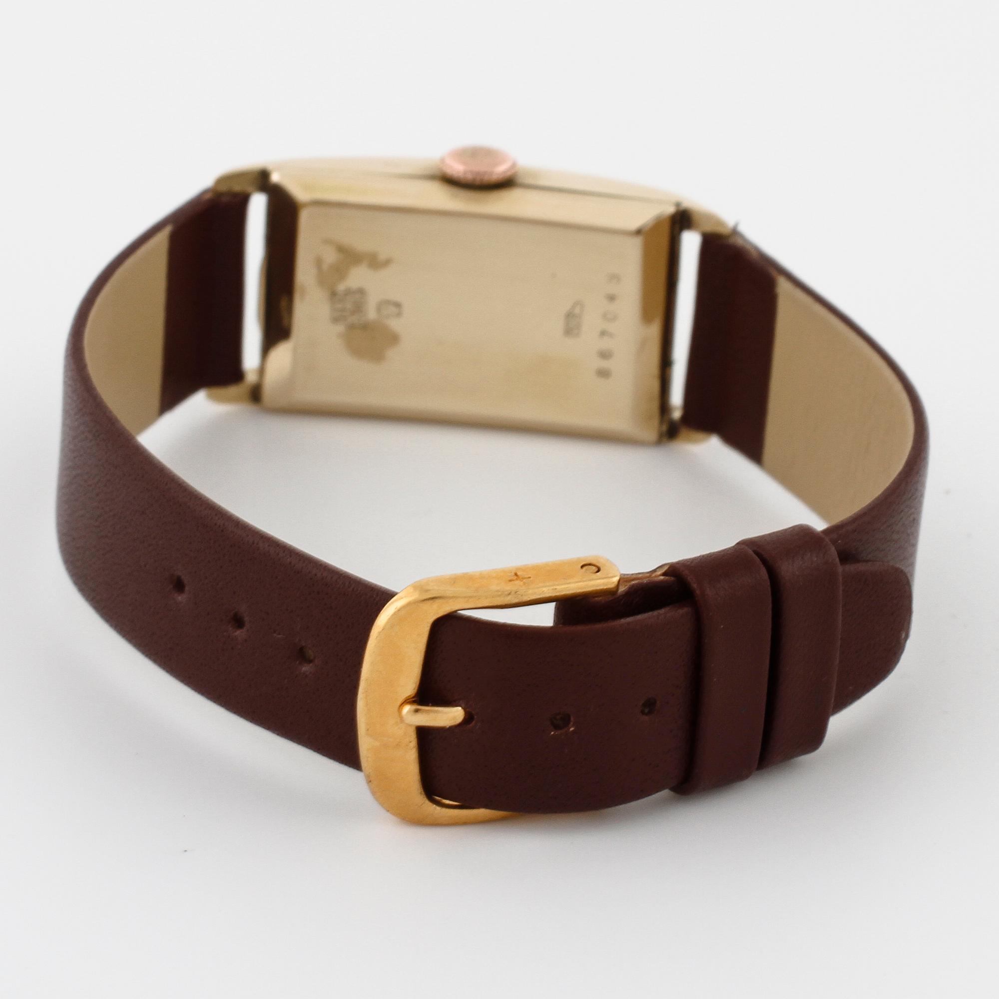 HY MOSER & CIE, armbandsur, 19,5  x 30,5 (38,5) mm.