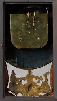 BORDSPENDYL, rokoko, hovurmakare  Jacob Kock, Stockholm verksam 1762-1805.