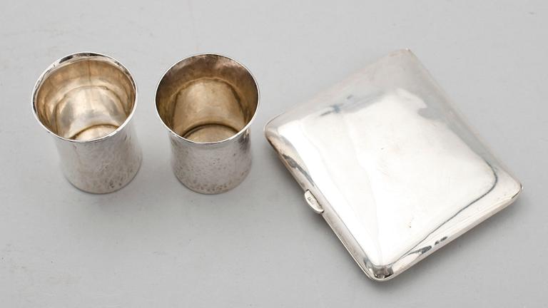SILVERFÖREMÅL, 3 del. Vikt ca 202 g.
