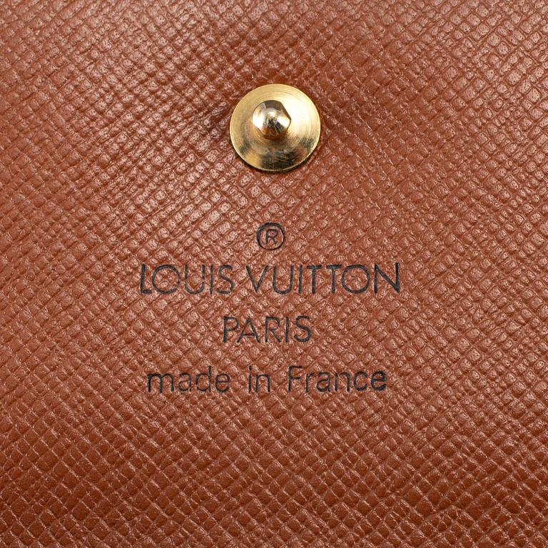 LOUIS VUITTON, monogram canvas wallet.