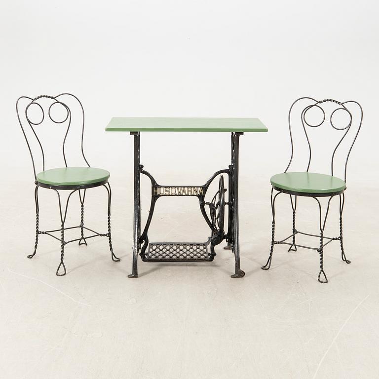 Garden group 3 pcs, first half of the 20th century.