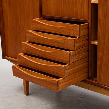 A 1950s/1960s teak veneered sideboard, Bräntorps.