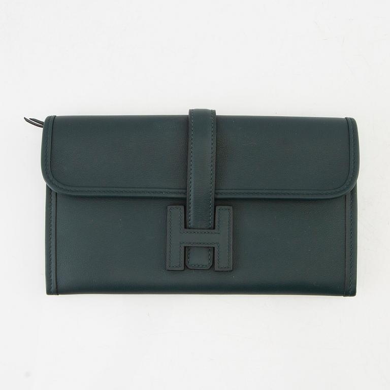 Hermés, wallet, "Portfeuille Jig duo Veau Swift" 2021.