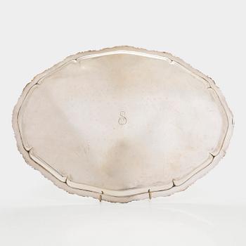 A silver tray, Kultakeskus, Tavastehus, 1947.