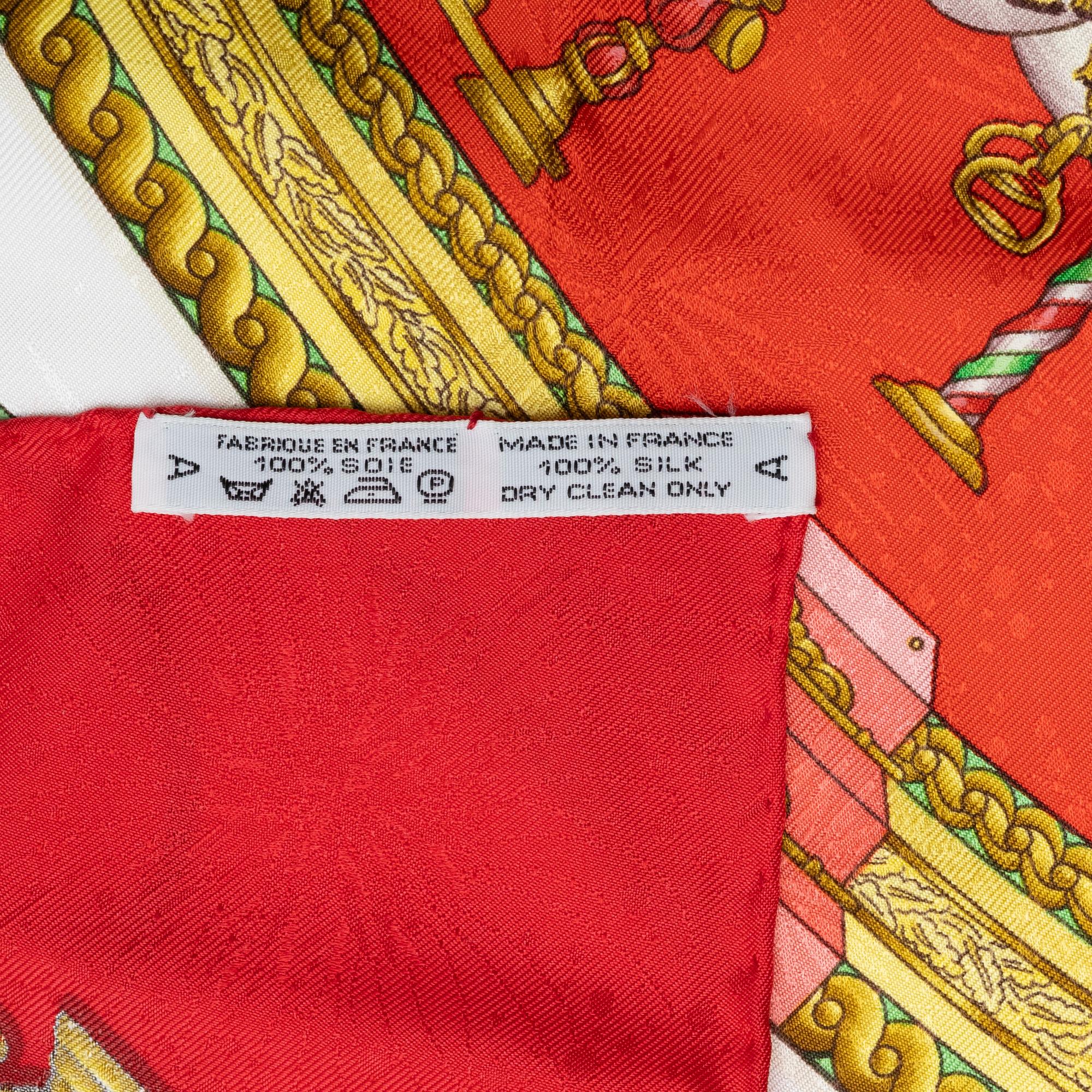 Hermès, scarf, "Luna Park".