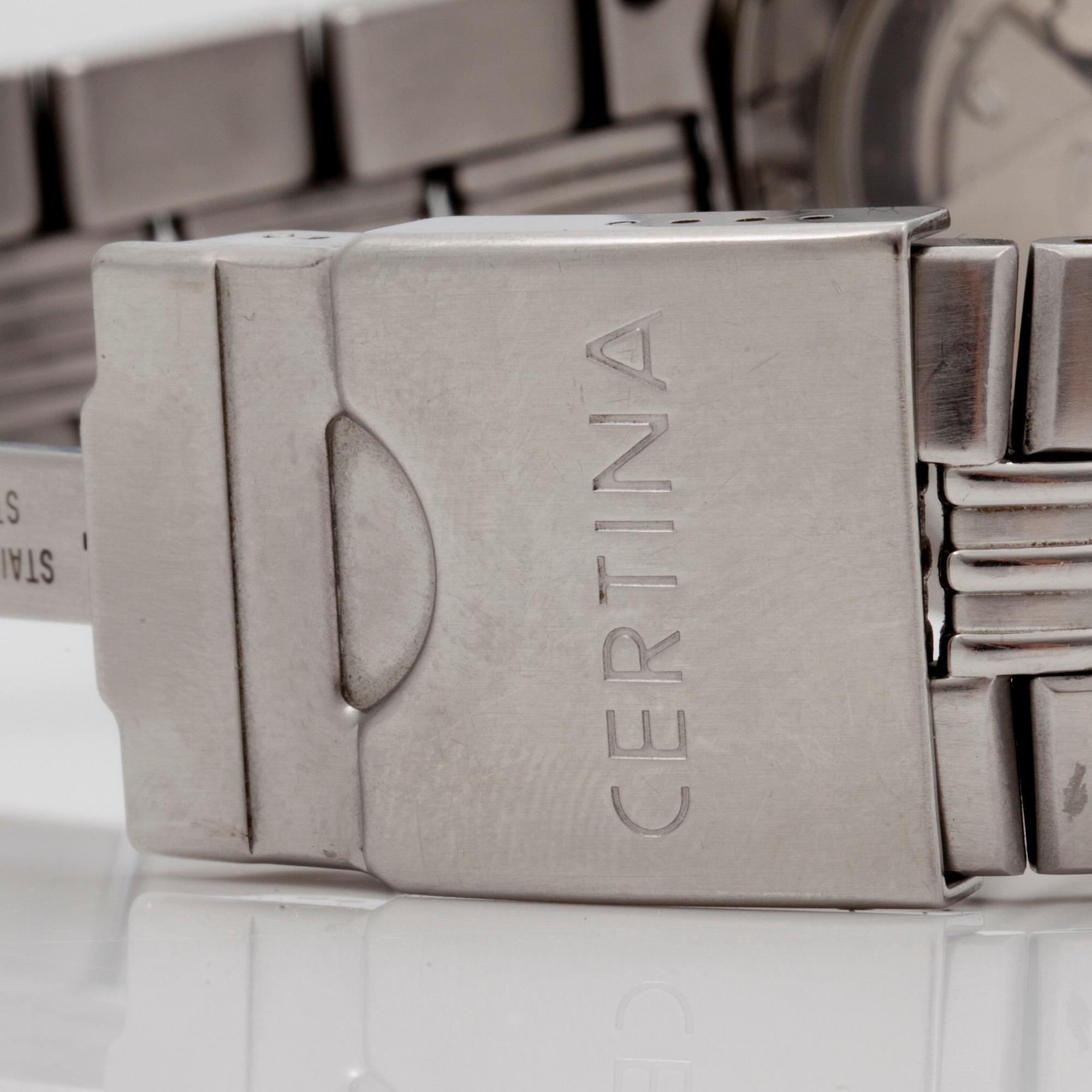 CERTINA, 1888 (330m/1000ft), chronograph, wristwatch, 44 mm,