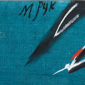 MADELEINE PYK, olja på duk, sign.