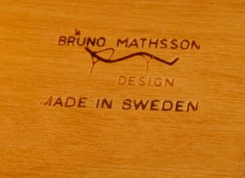 BORD, Bruno Mathsson, Firma Karl Mathsson, Värnamo, 1960-tal.