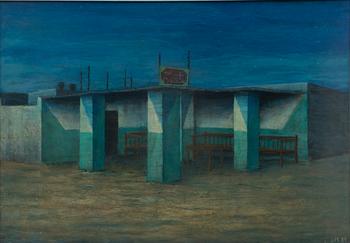 Jörgen Melanton, The deserted serving area.
