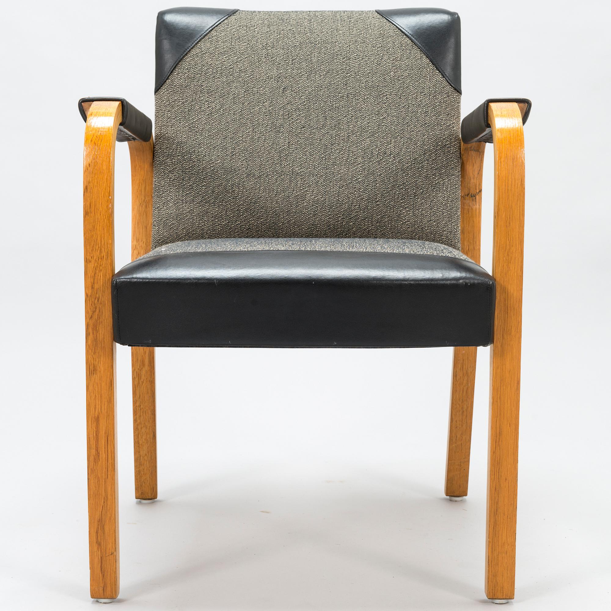 ALVAR AALTO. A late 20th century model 46 armchair. Made to order.