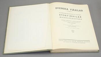 SVENSKA FJÄRILAR, I-II, 2 vol, Nordström, Wahlgren, Tullgren, Stockholm 1941.