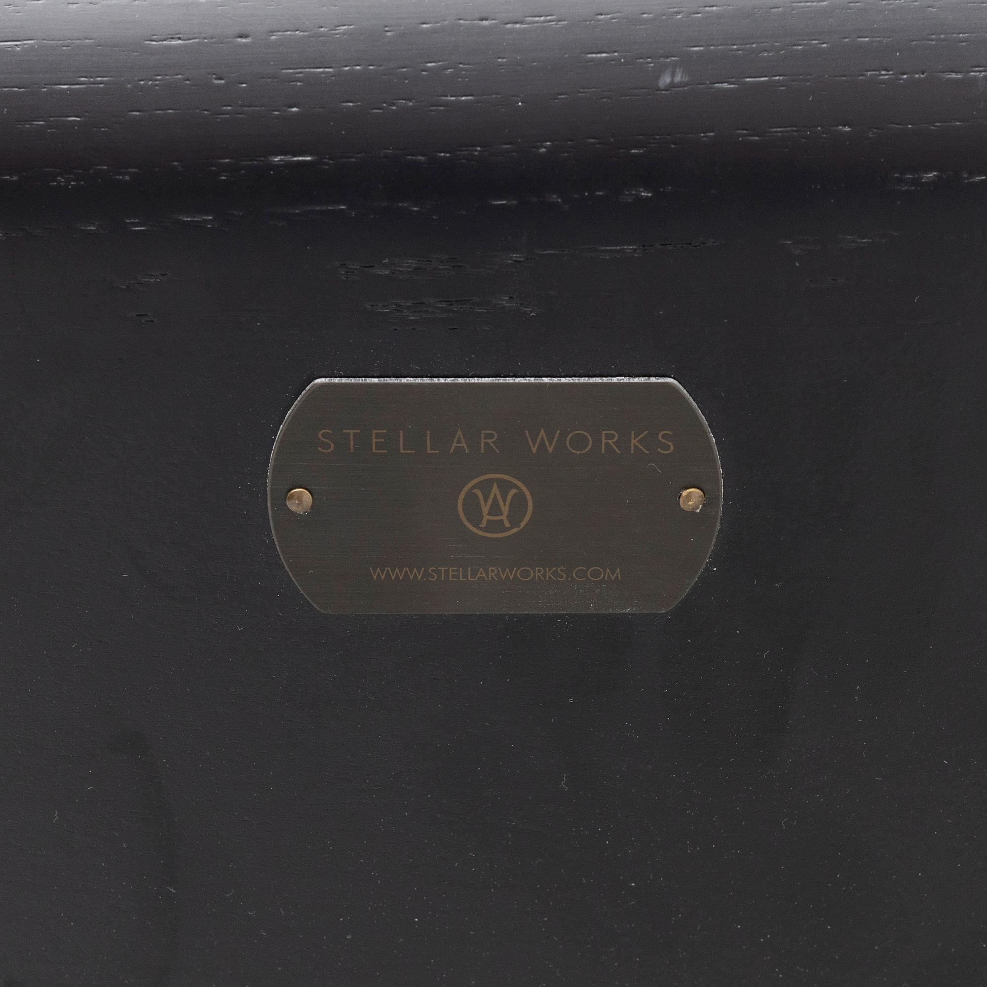 Stellar Works, fåtöljer, 2 st, "Lunar lounge chair", samtida.