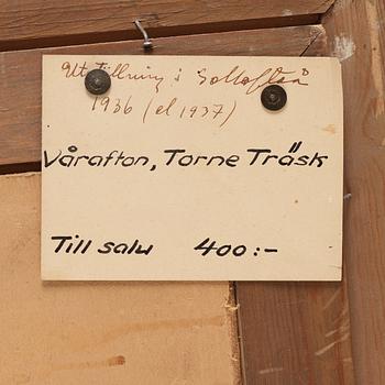 Helmer Osslund, "Vårafton Torne Träsk".