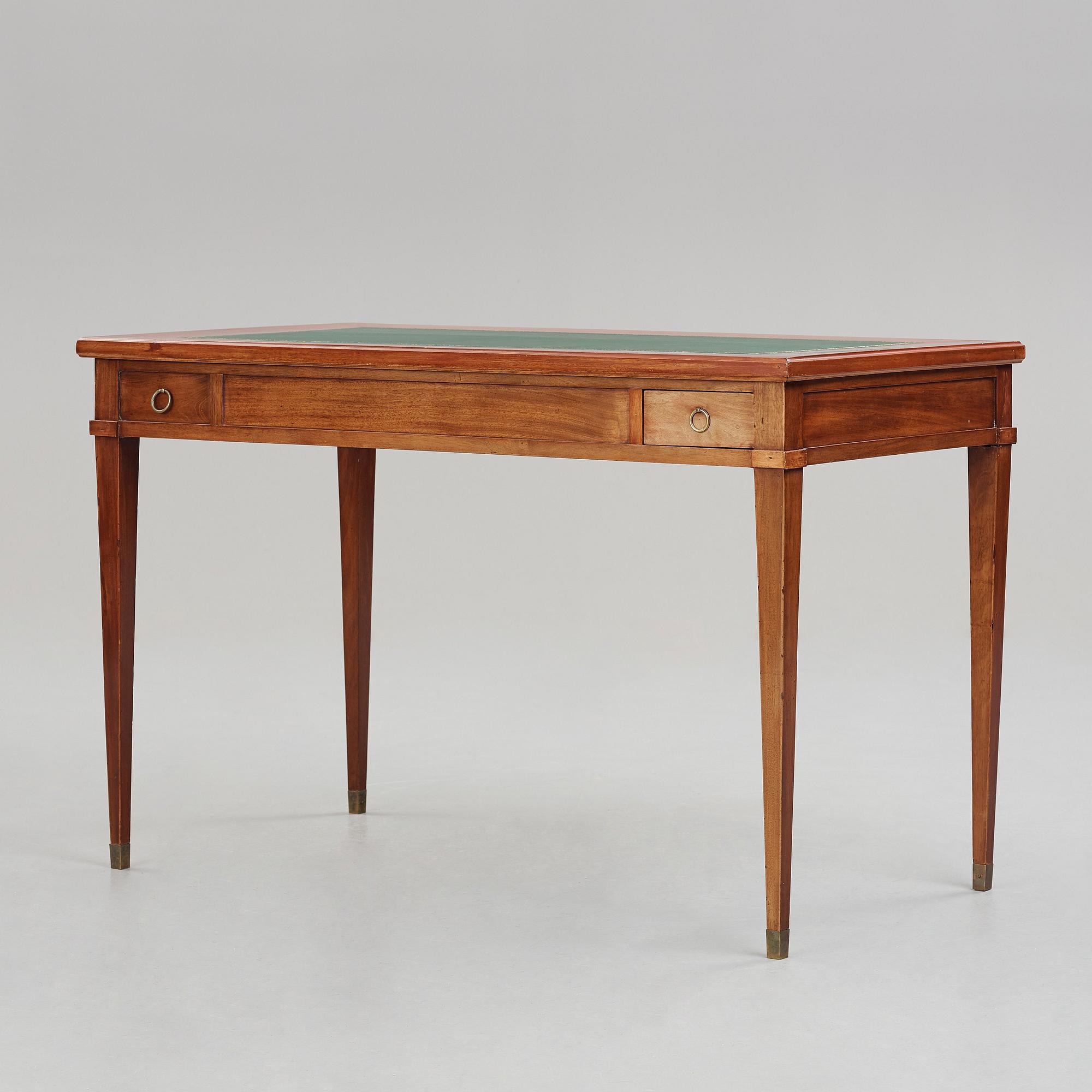 A late Gustavian late 18th century games table.