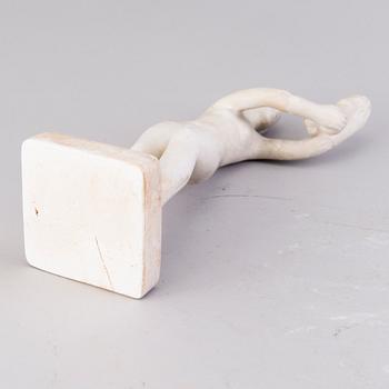 VIKTOR JANSSON,  skulptur, gips, signerad Faffan J.