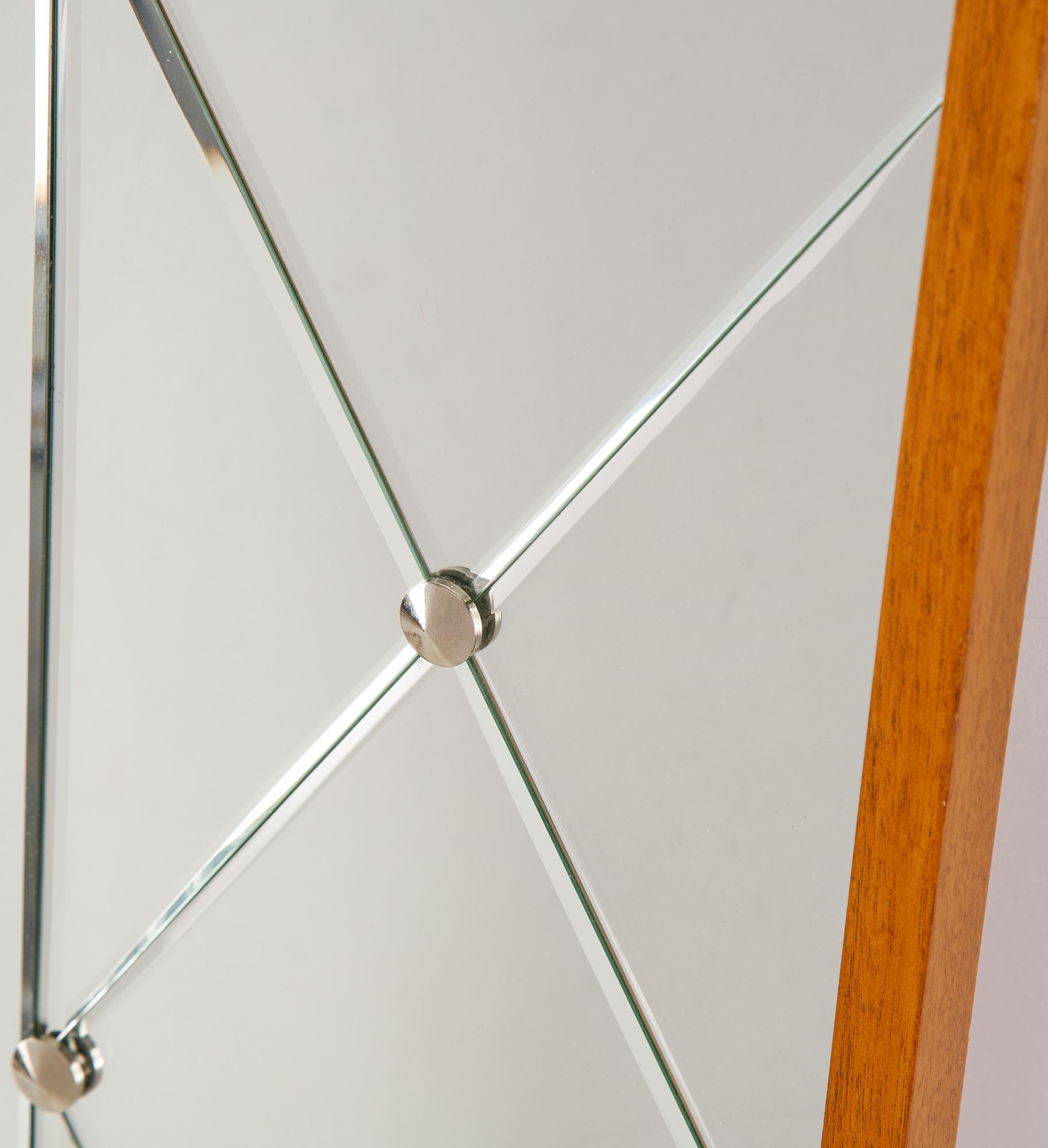 A mirror, AB Glas & Trä, Hovmantorp, mid 20th century.