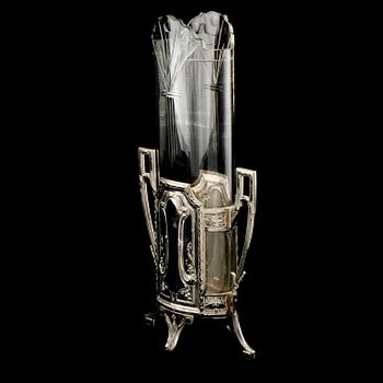 VAS, glas och vitmetall, jugend, 1900-talets första kvartal.