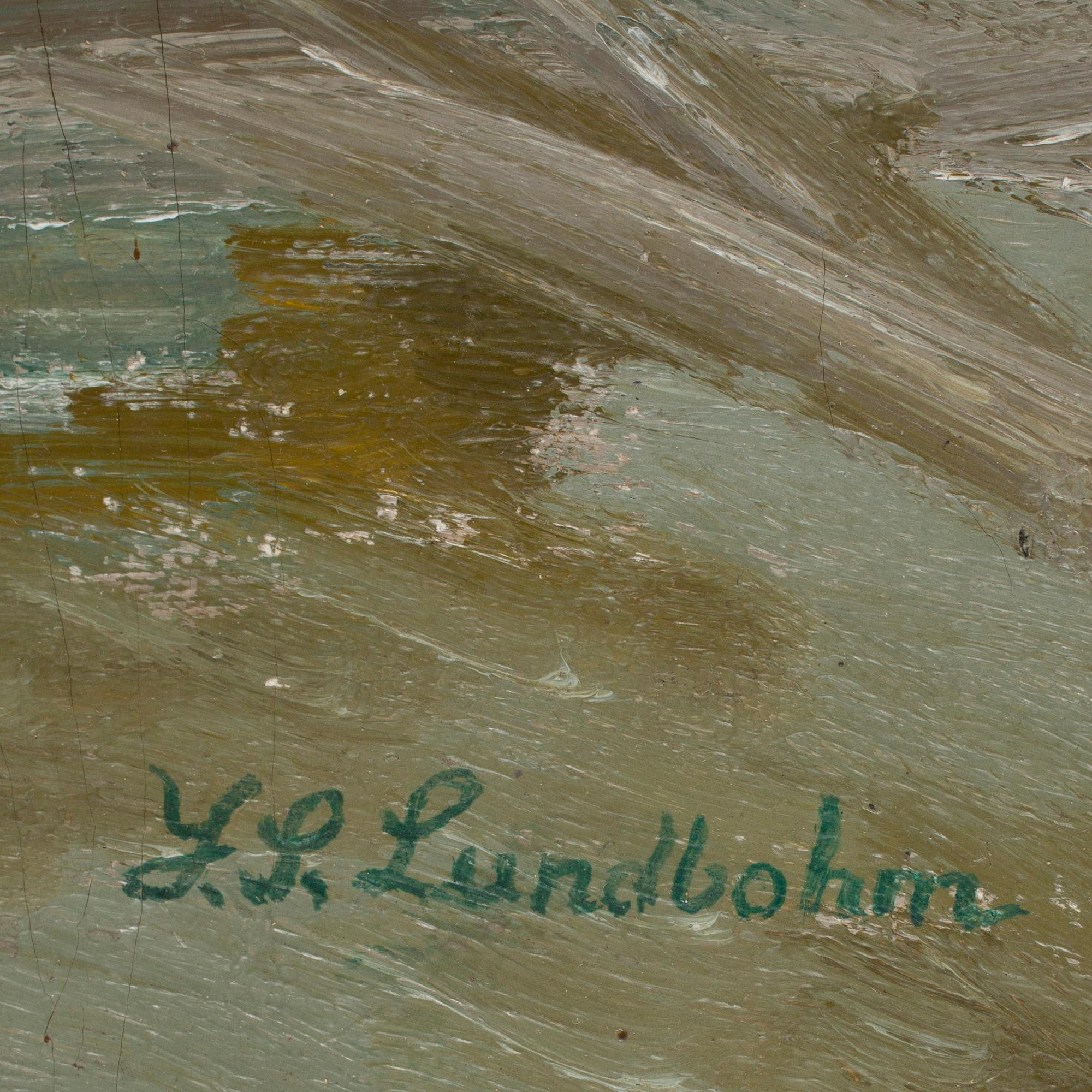 SIXTEN LUNDBOHM, olja på duk, signerad och daterad 1927.