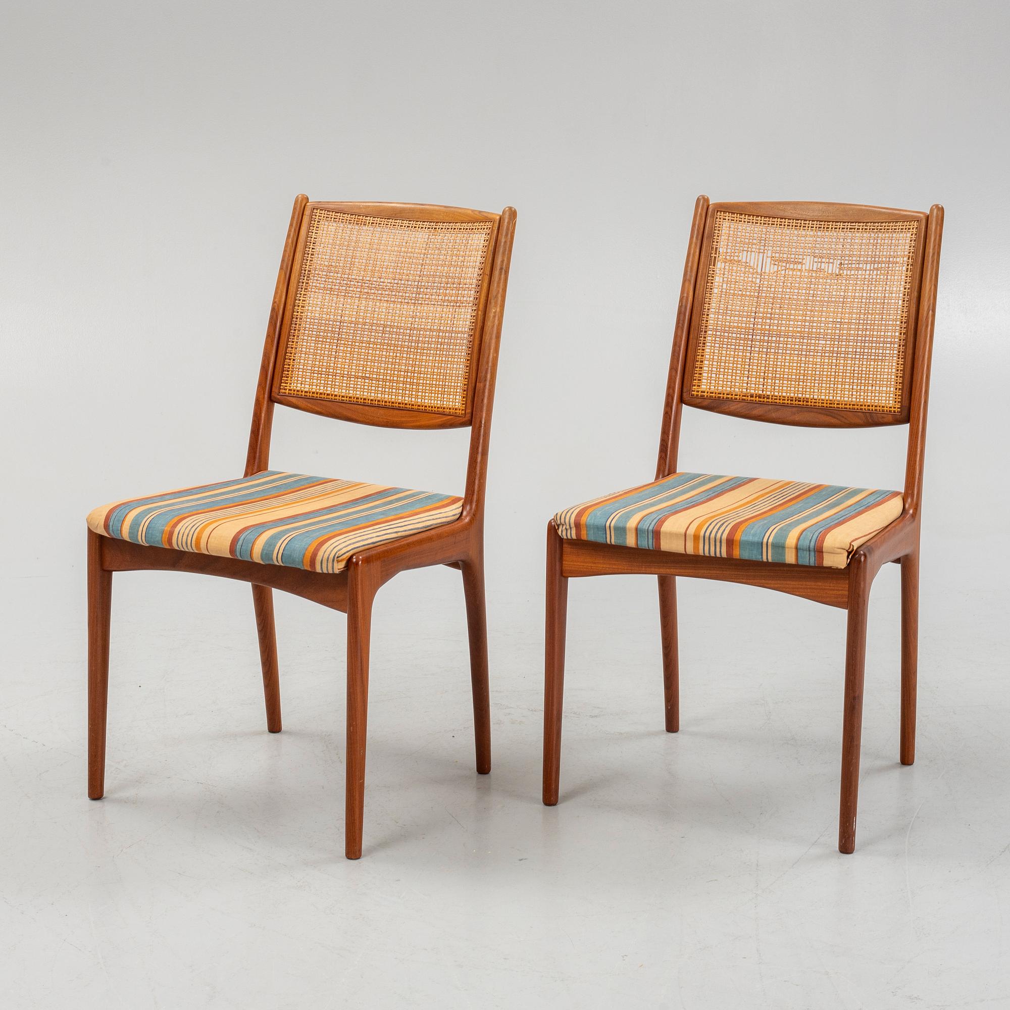 Svante Skogh, Seffle Möbelfabrik, et al. A five-piece dining suite, 1950's/60's.