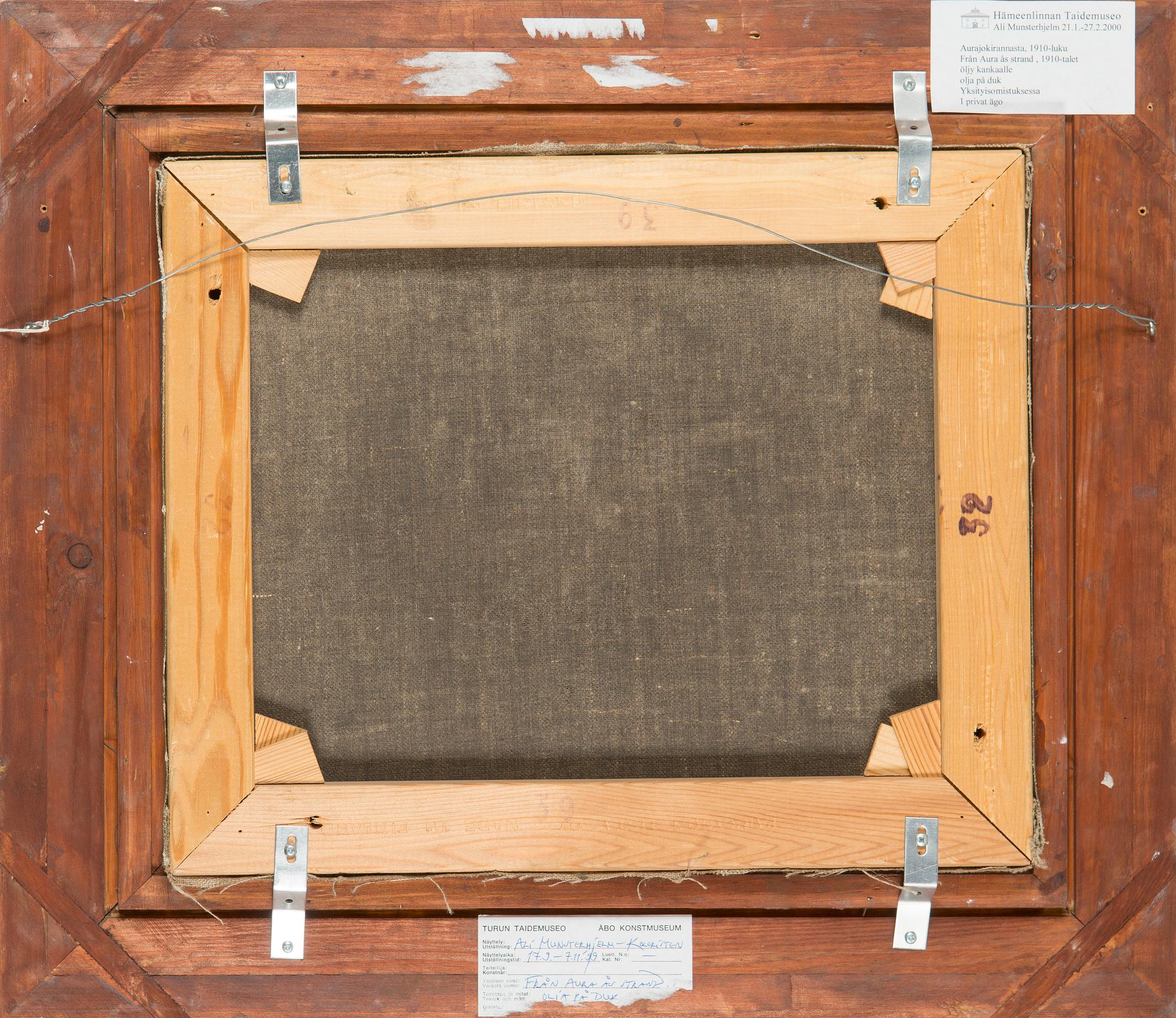 Ali Munsterhjelm, From the Shore of the Aura River.