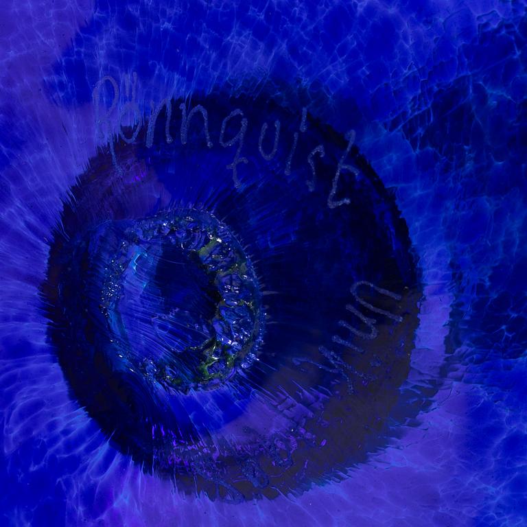 Björn Rönnquist, a unique glass cup, 1998.