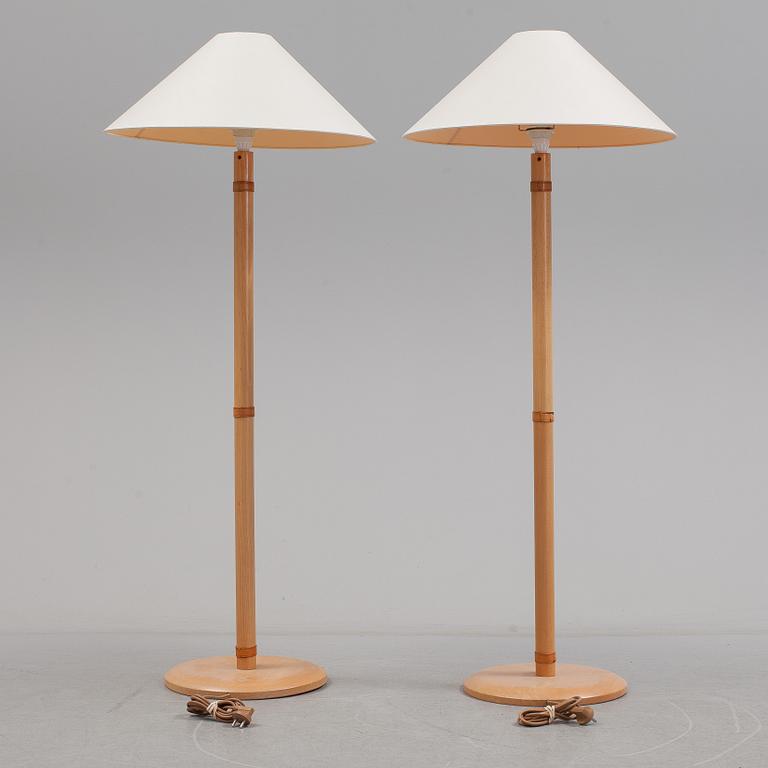 A pair of second half of the 20th century floor lights from Begboms.