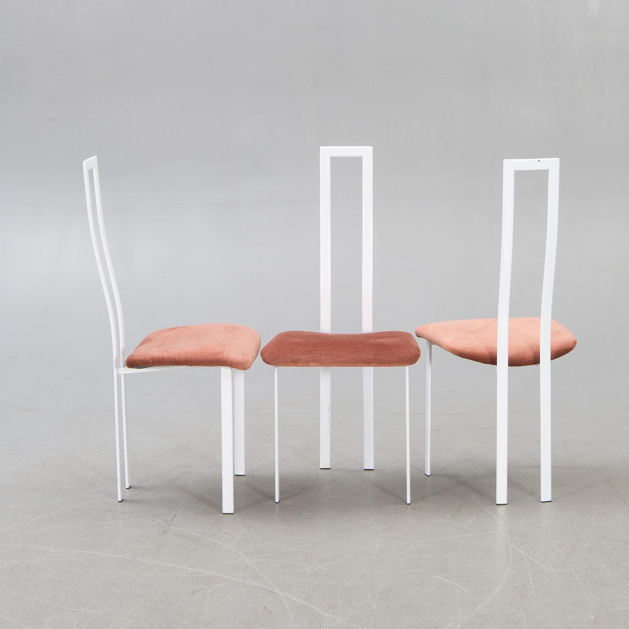 Chairs, 6 pcs, Cattelan Italia, 1980s.