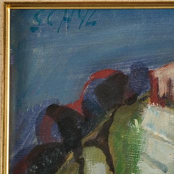 Jules Schyl, View from Capri.