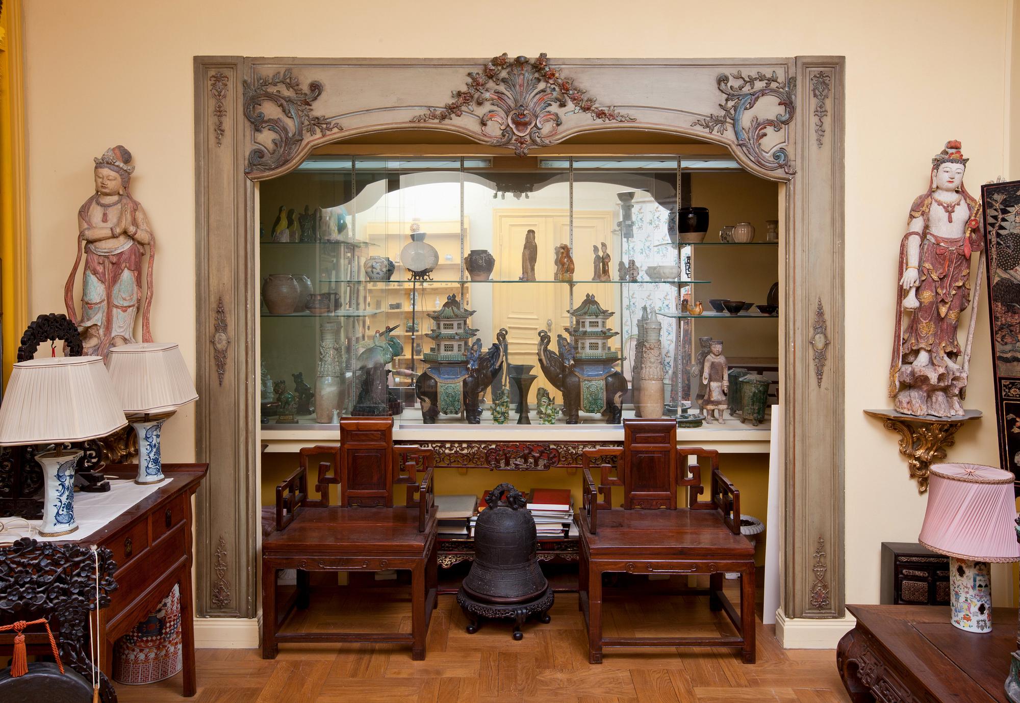 Two carved archaistic bi-discs, presumably Ming dynasty (1368-1644).