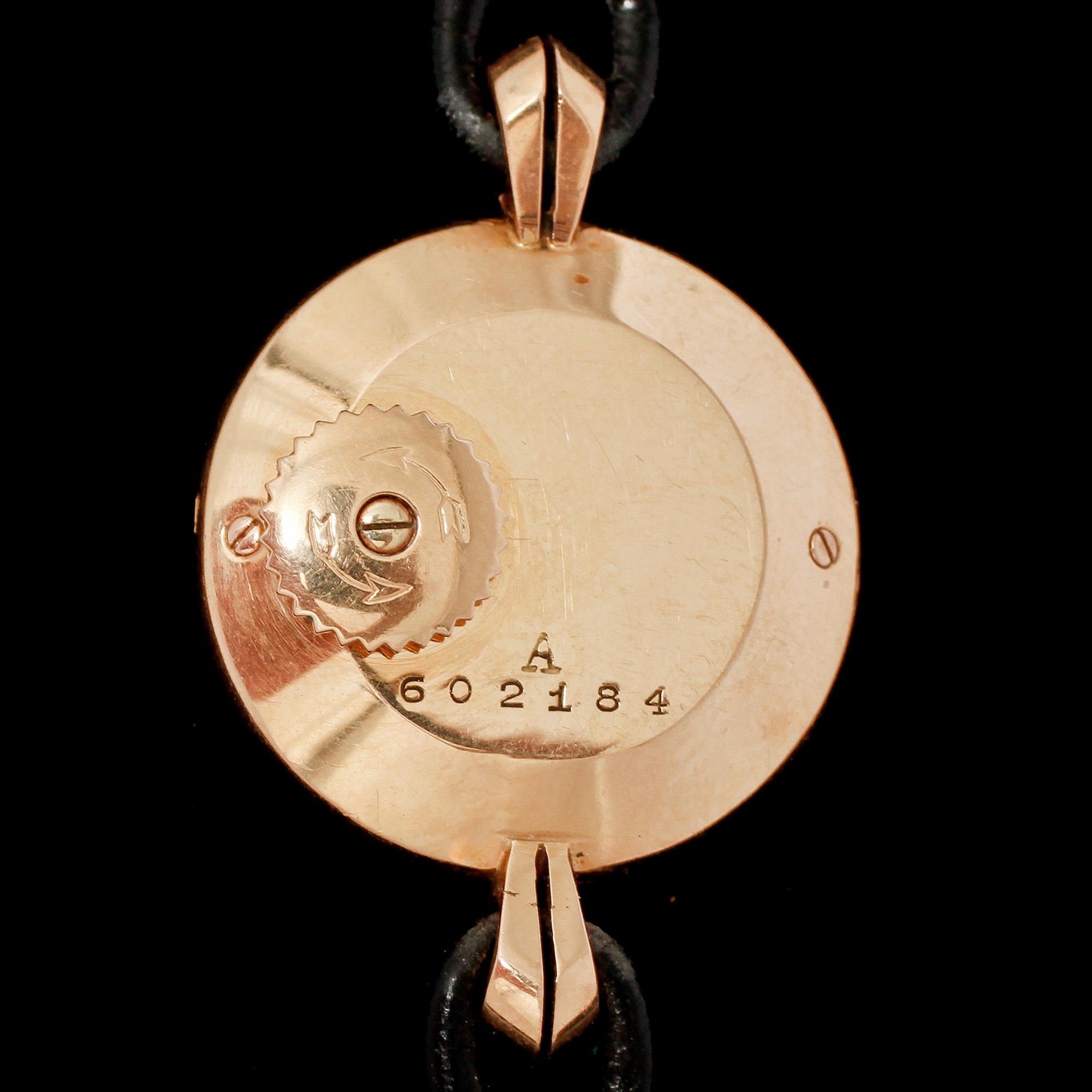 DAMARMANDSUR, 18k guld, Jaeger-Le Coultre, omkring 1900-talets mitt.