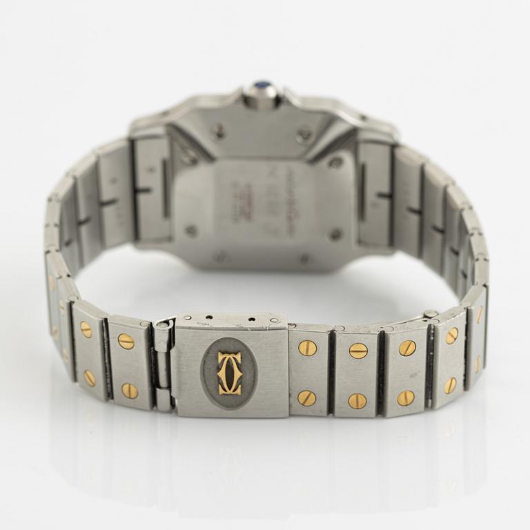 Cartier, Santos Carrée, wristwatch, 29 x 29 (41) mm.