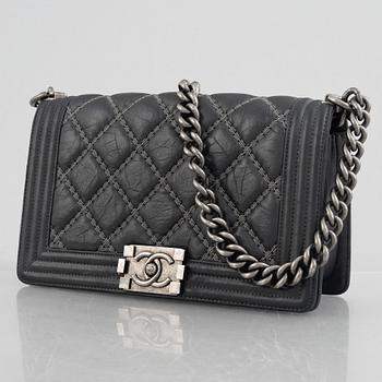 Chanel, väska, "Double Stitch Medium Boy Bag", 2017.
