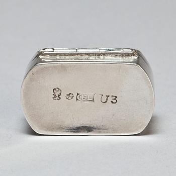 DOSOR, 16 st, silver, olika nationaliteter, 1800-1900-tal. Total vikt ca 303 g.