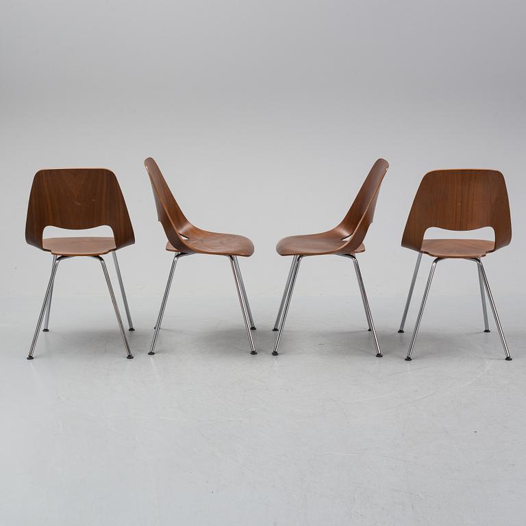 ALFREDO HÄBERLI, four 'Jill' chairs, Vitra, 2012.