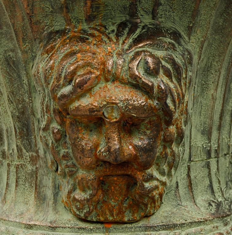 TRÄDGÅRDSURNOR, 1 par, 1900-/2000-tal.